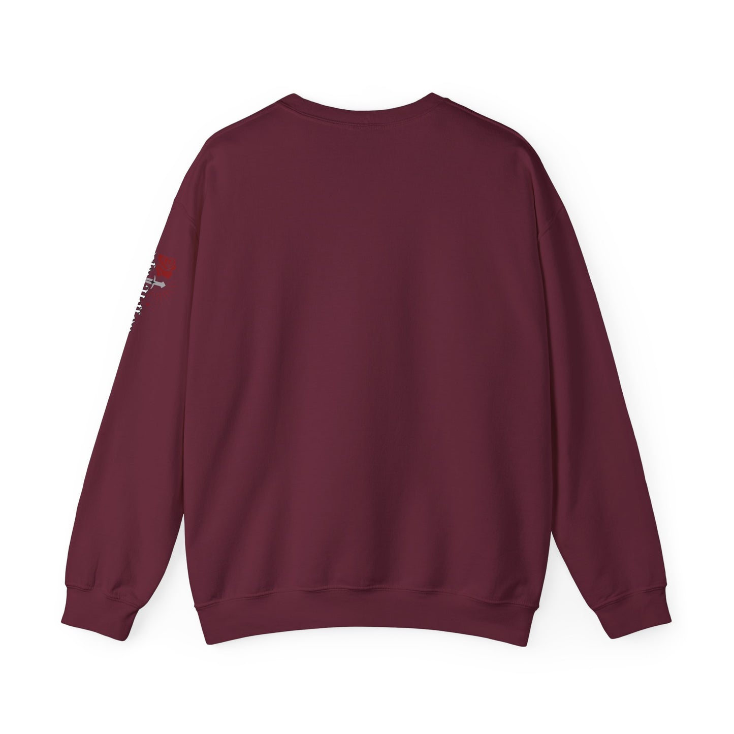 Peachy Hollow Skin Merch, Brand Logo On Sleeve - Unisex Crewneck Sweatshirt