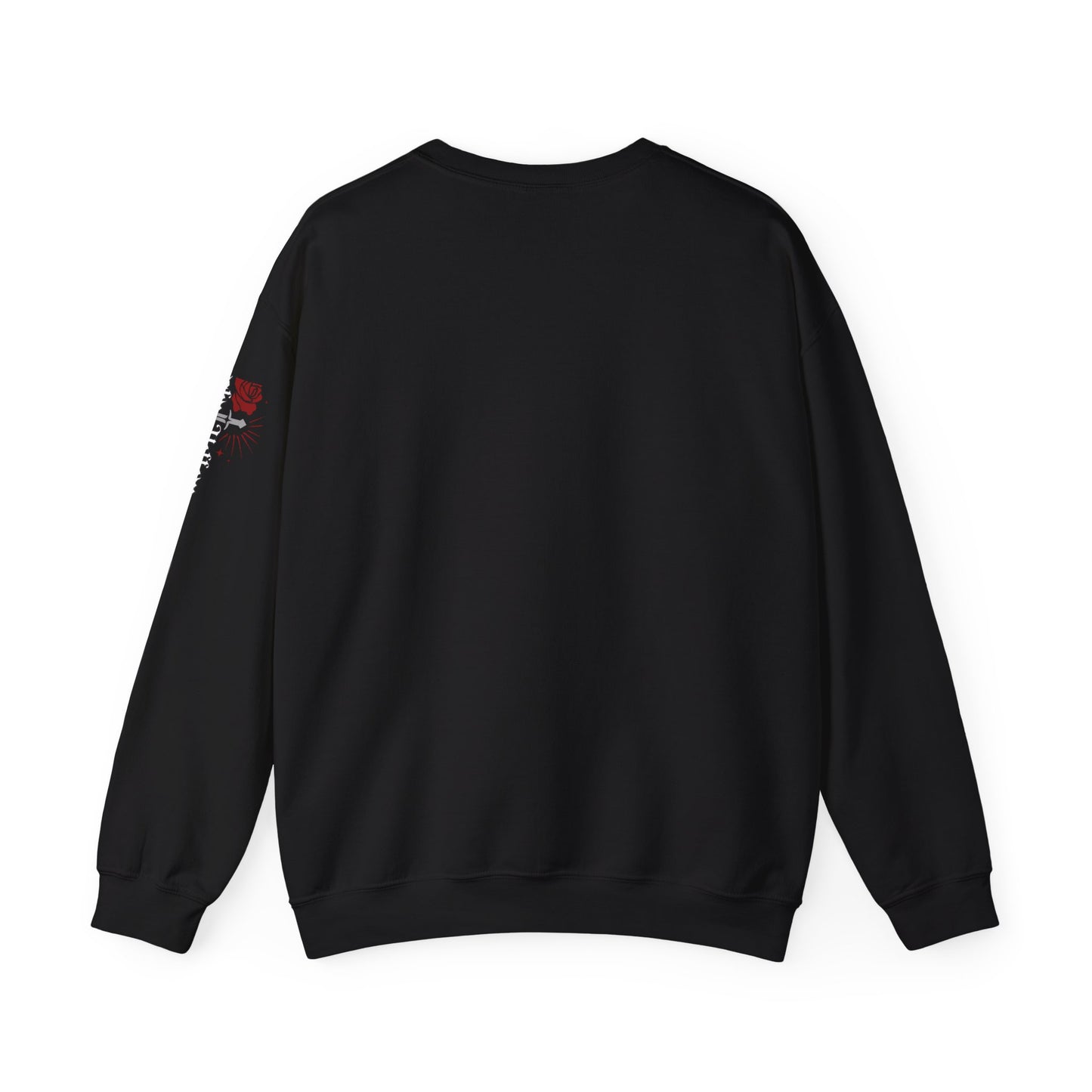 Peachy Hollow Skin Merch, Brand Logo On Sleeve - Unisex Crewneck Sweatshirt
