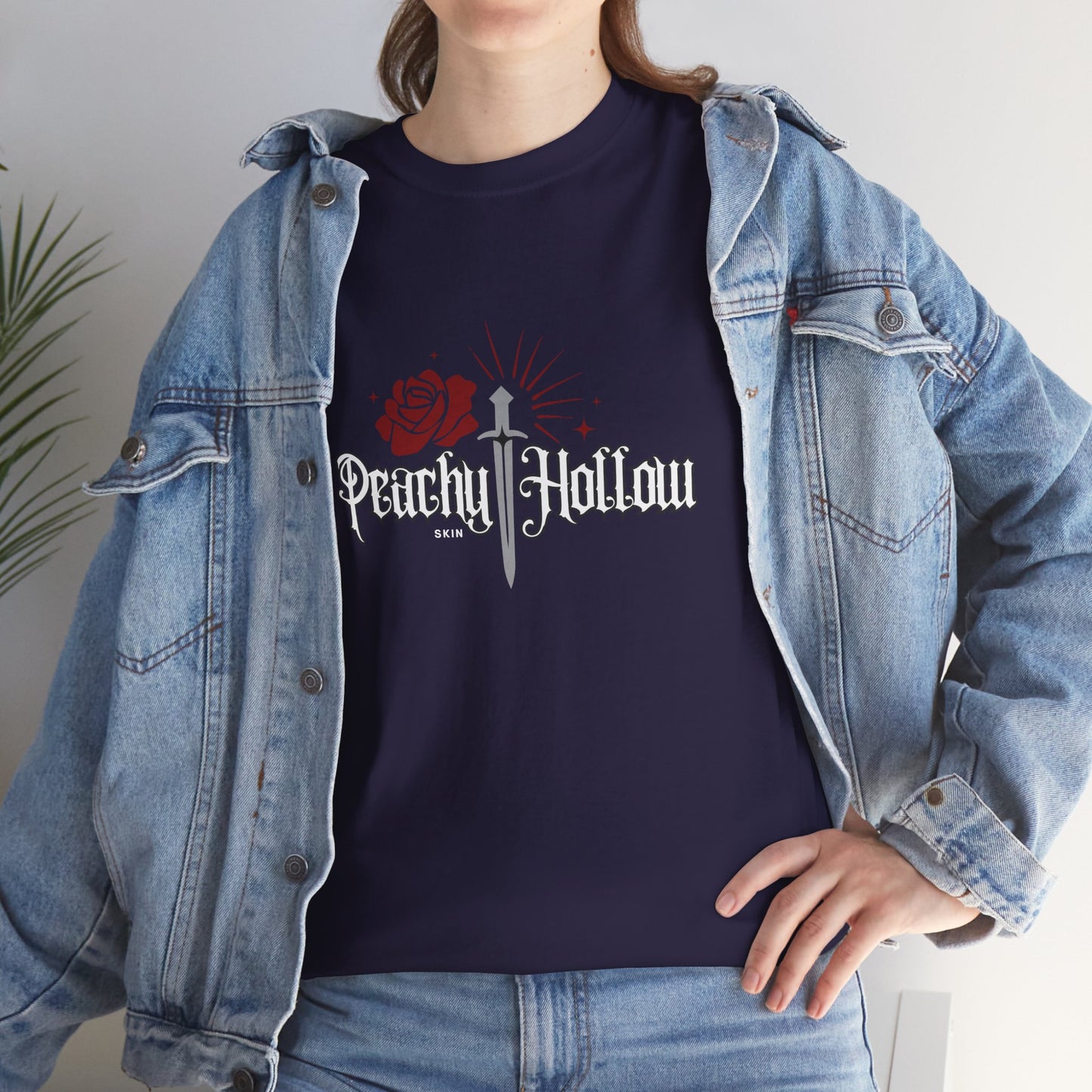 Peachy Hollow Skin Merch, Brand Logo - Unisex Tee