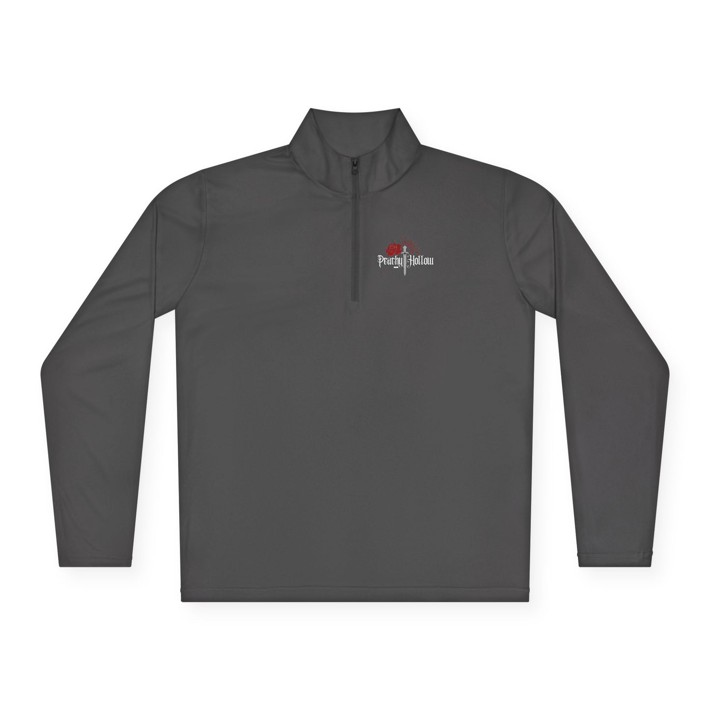 Peachy Hollow Merch, Brand Logo - Unisex Quarter-Zip Pullover