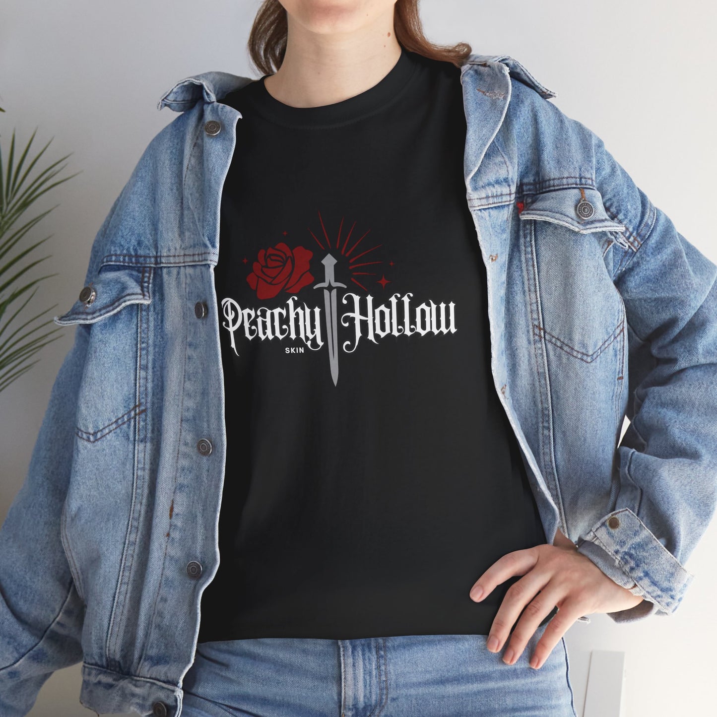 Peachy Hollow Skin Merch, Brand Logo - Unisex Tee