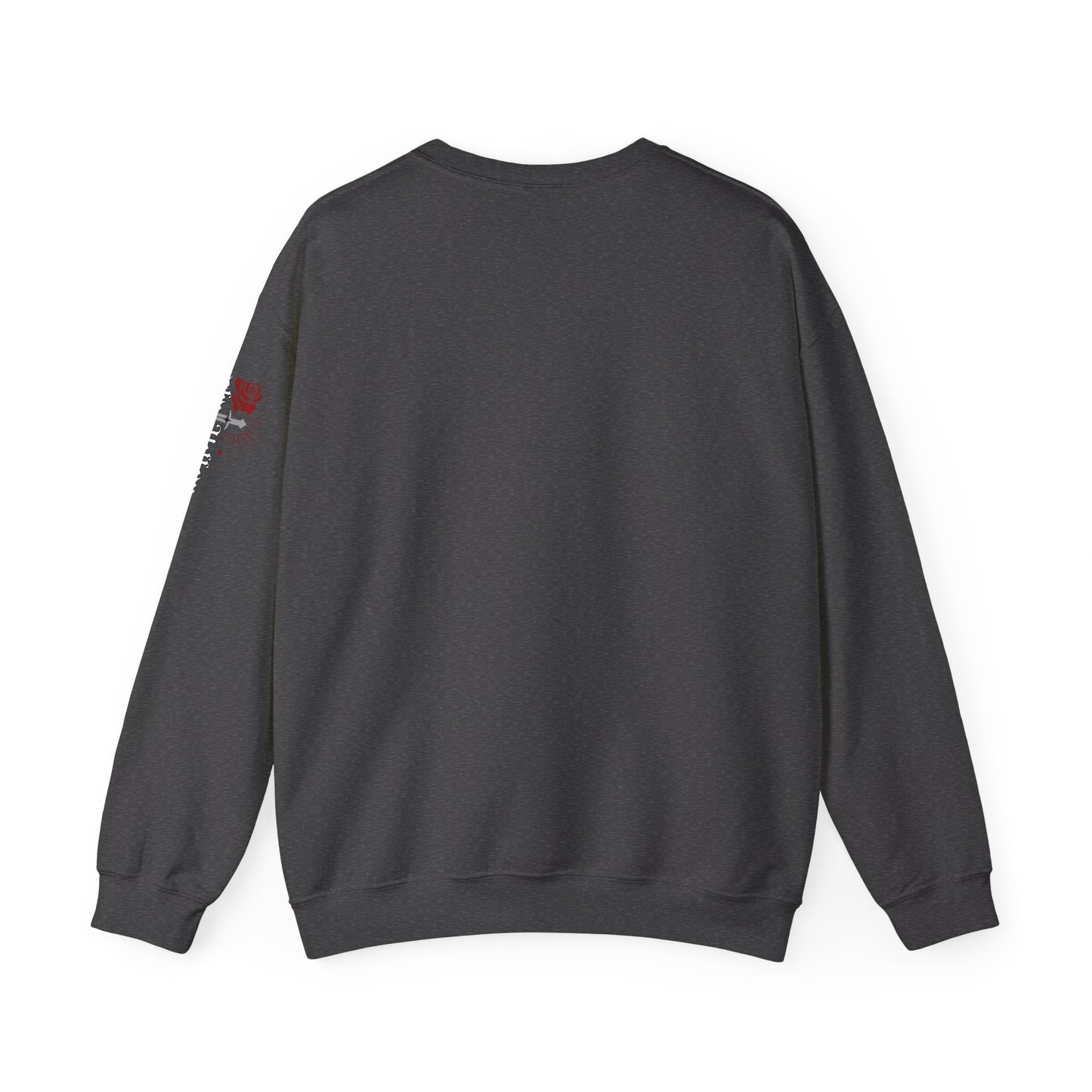 Peachy Hollow Skin Merch, Brand Logo On Sleeve - Unisex Crewneck Sweatshirt