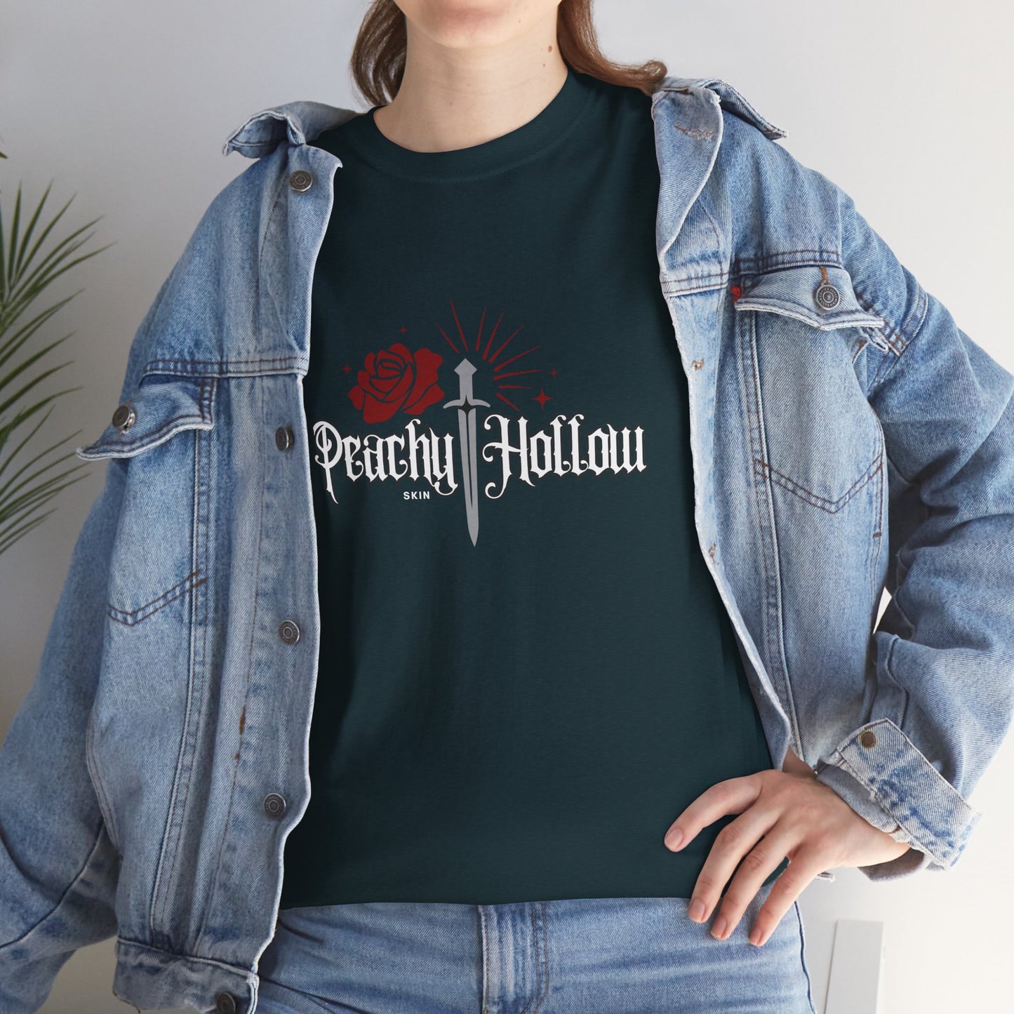 Peachy Hollow Skin Merch, Brand Logo - Unisex Tee