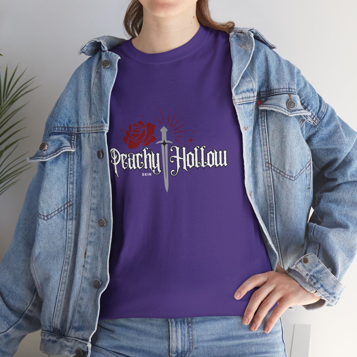 Peachy Hollow Skin Merch, Brand Logo - Unisex Tee