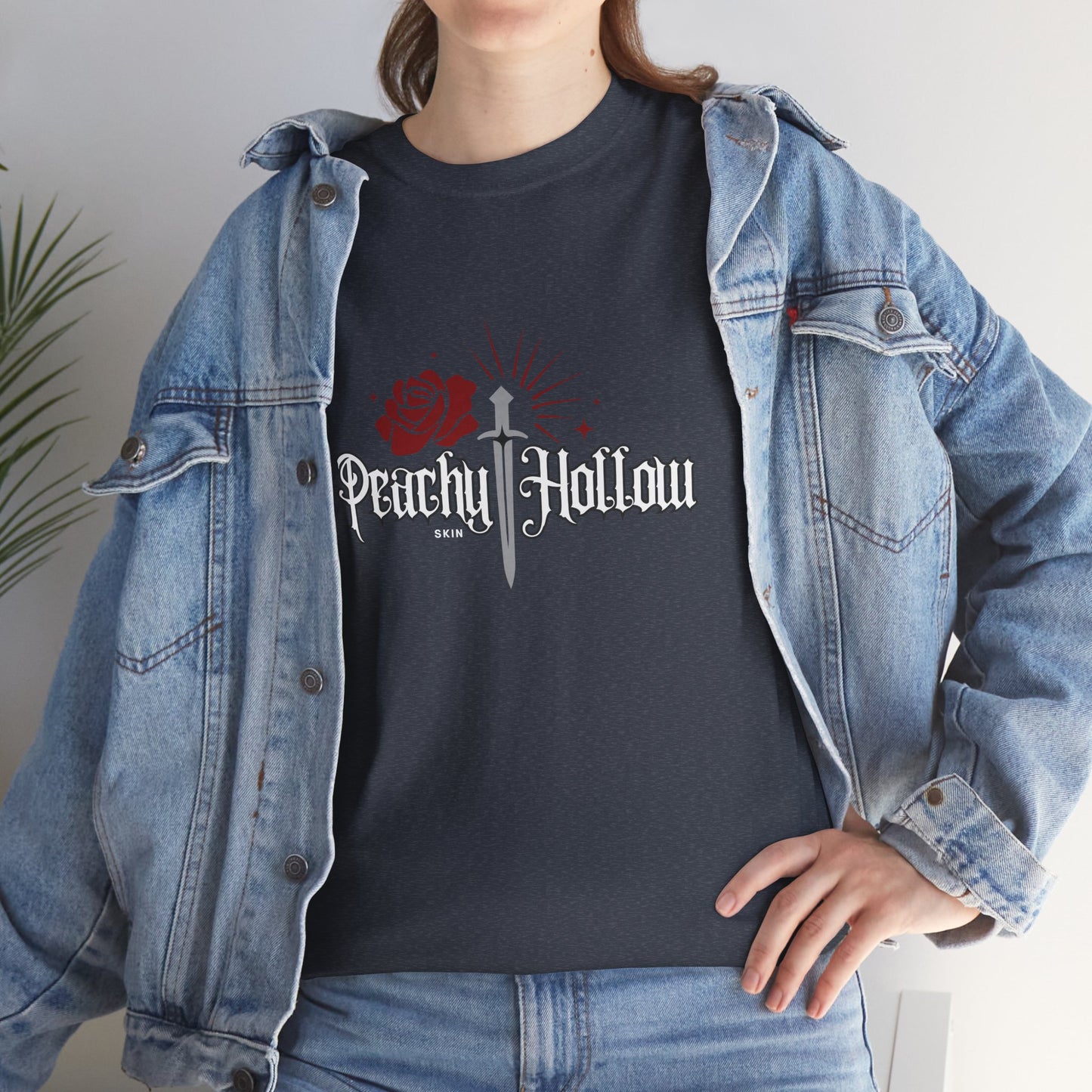 Peachy Hollow Skin Merch, Brand Logo - Unisex Tee