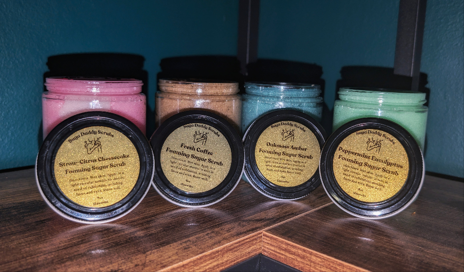 Whipped Foaming Body Scrubs by SugaDaddyScrubs - 8oz