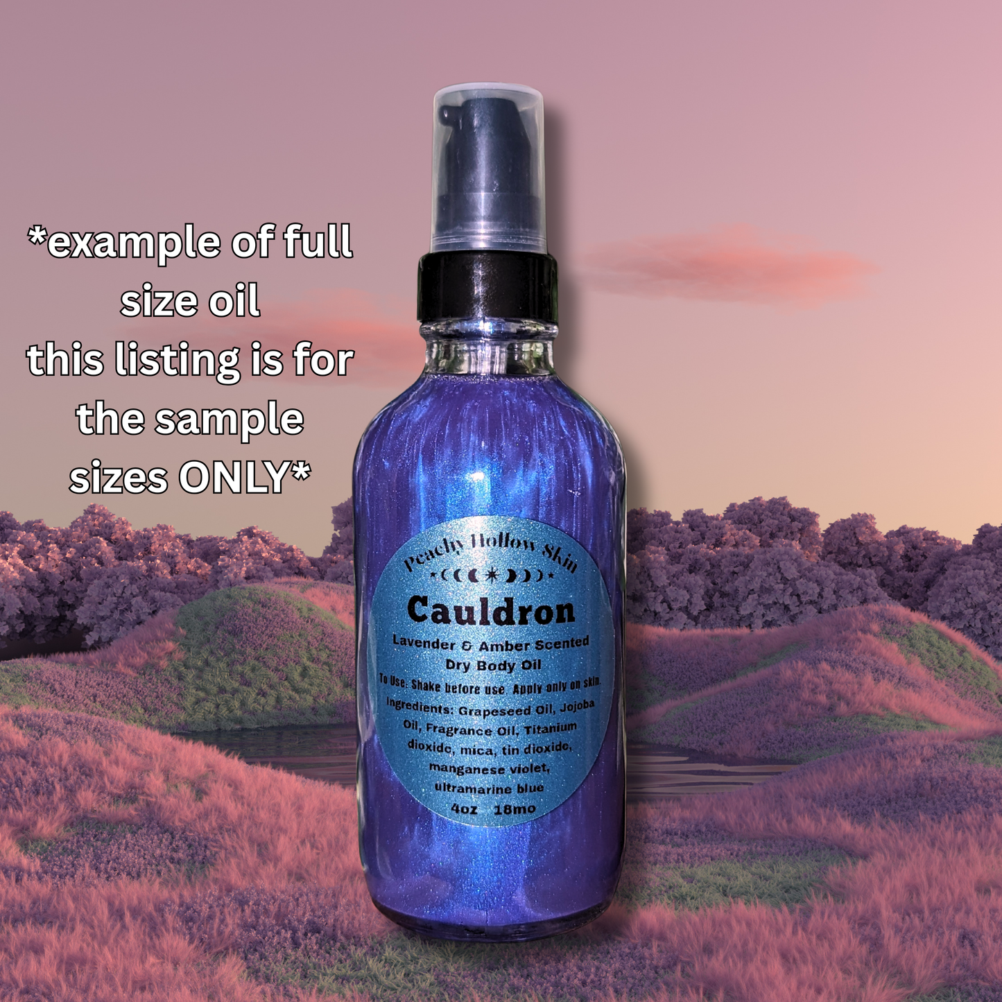 Enchanted Collection Scent Sampler - 6 Enchanted Collection Dry Body Oil Scent Samples