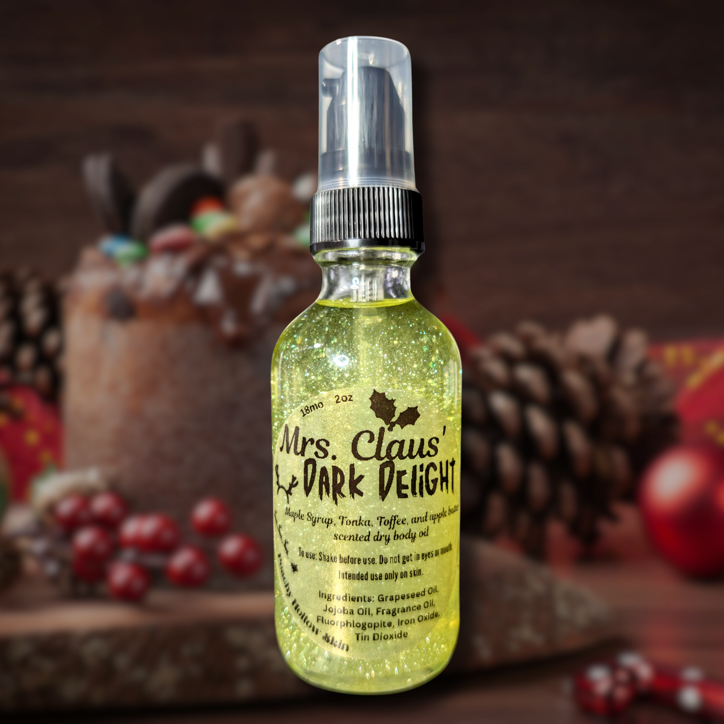 The Fright Before Christmas - Mini Holiday Dry Body Oils