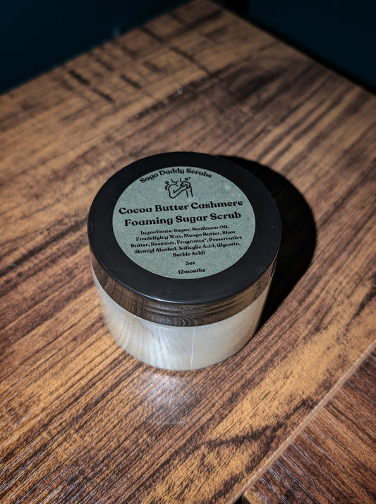 Emulsified Foaming Sugar Scrubs by SugaDaddyScrubs - 5oz