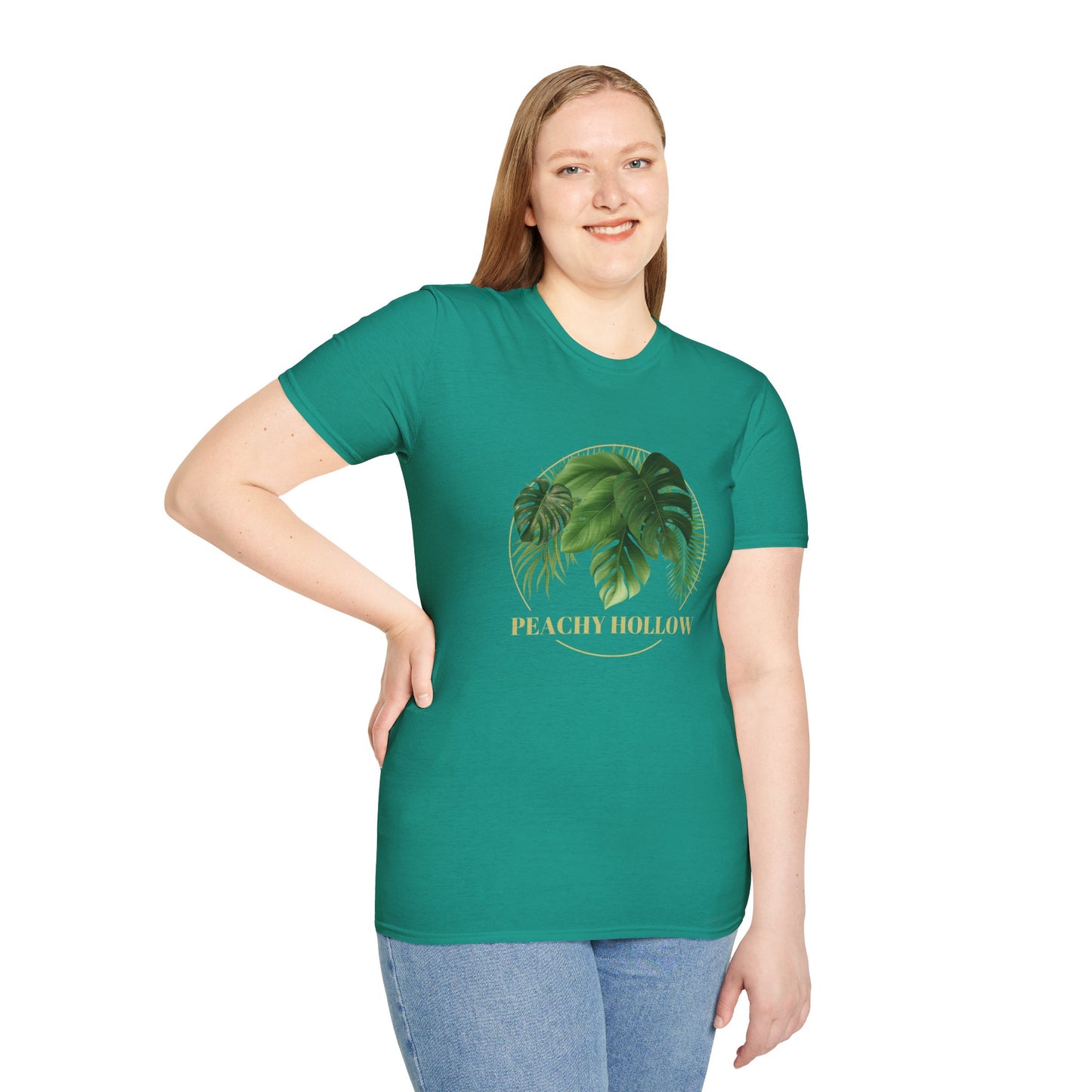 Peachy Hollow Skin Merch, Original Logo - Unisex Tee