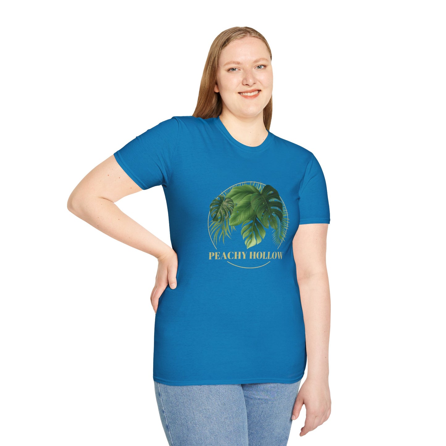 Peachy Hollow Skin Merch, Original Logo - Unisex Tee