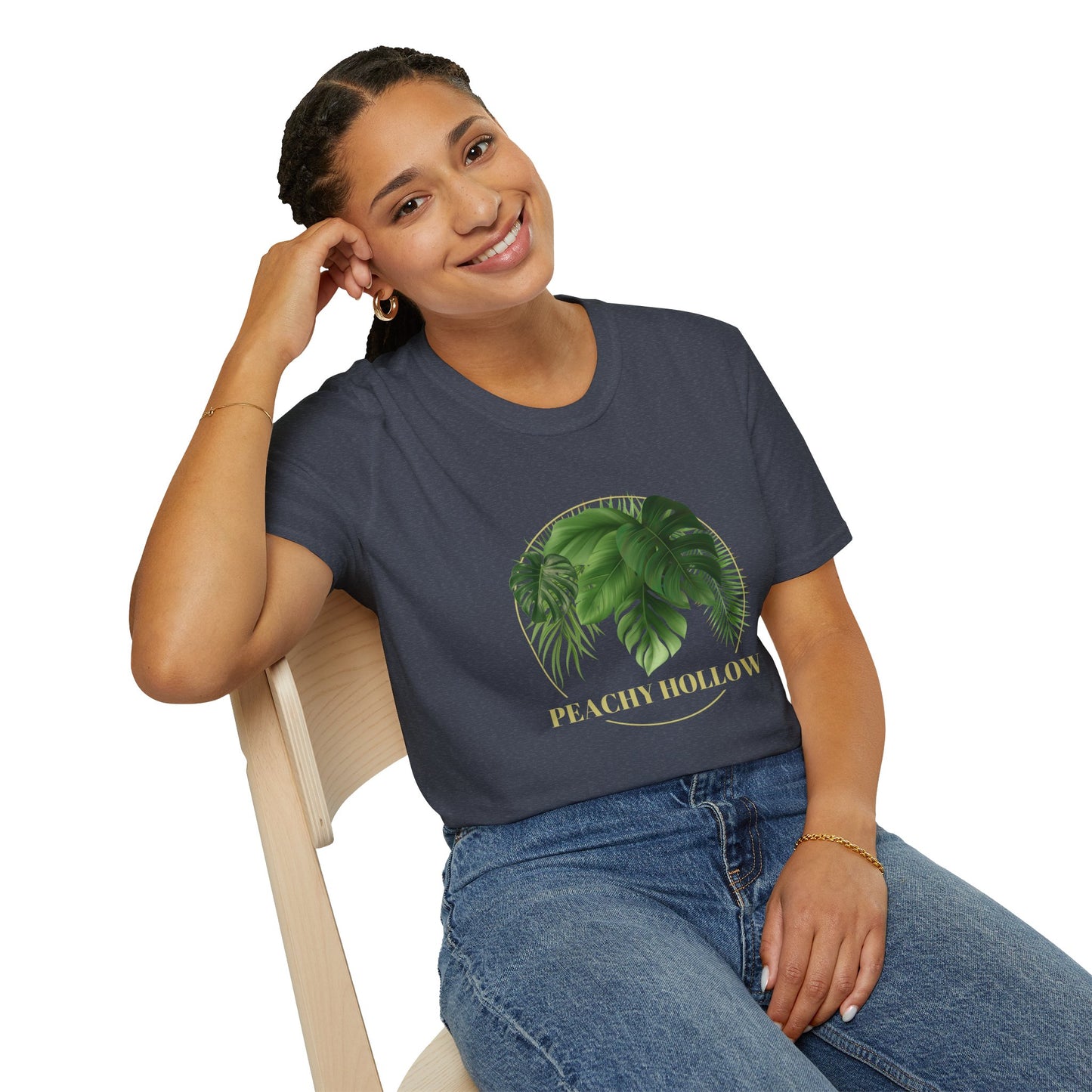 Peachy Hollow Skin Merch, Original Logo - Unisex Tee