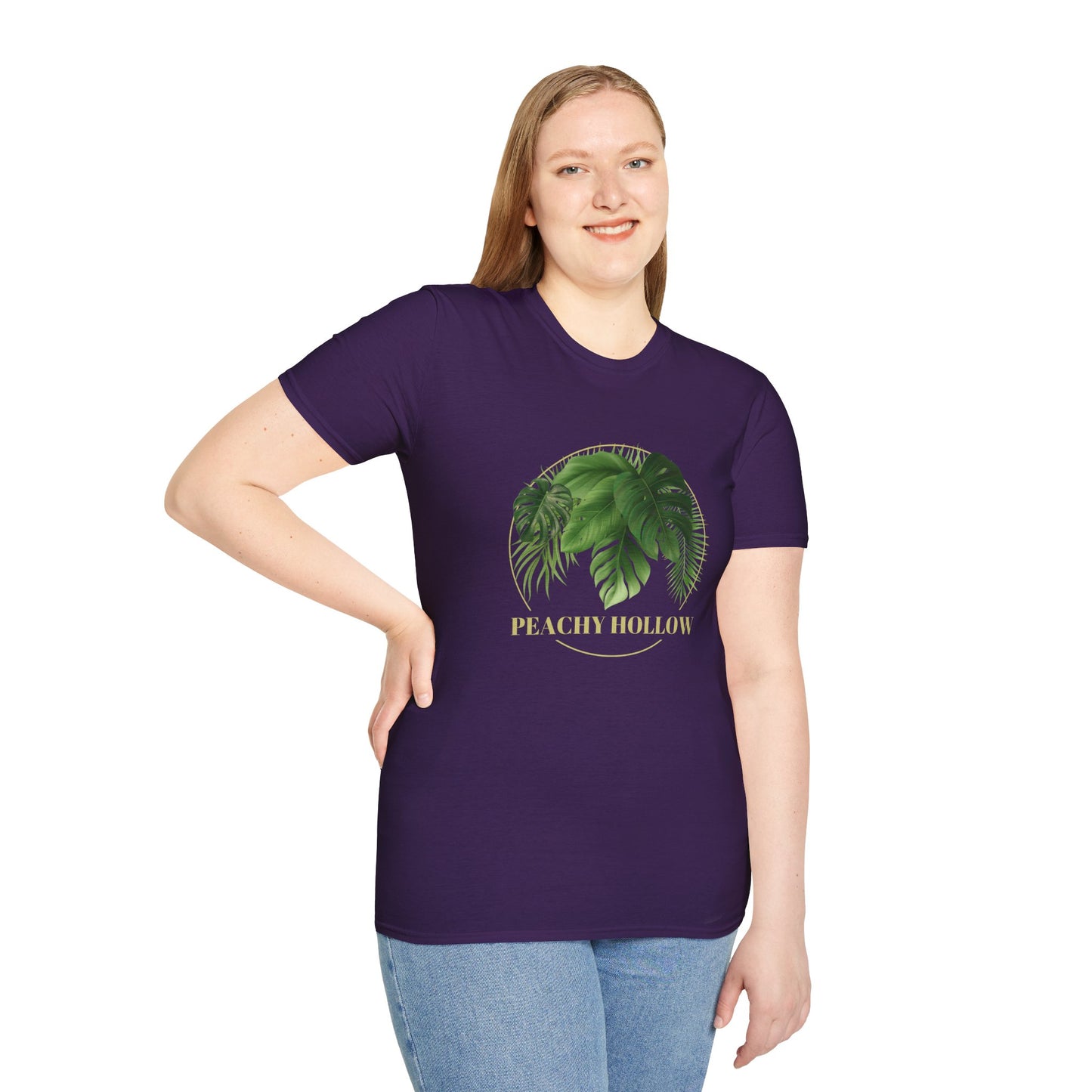 Peachy Hollow Skin Merch, Original Logo - Unisex Tee