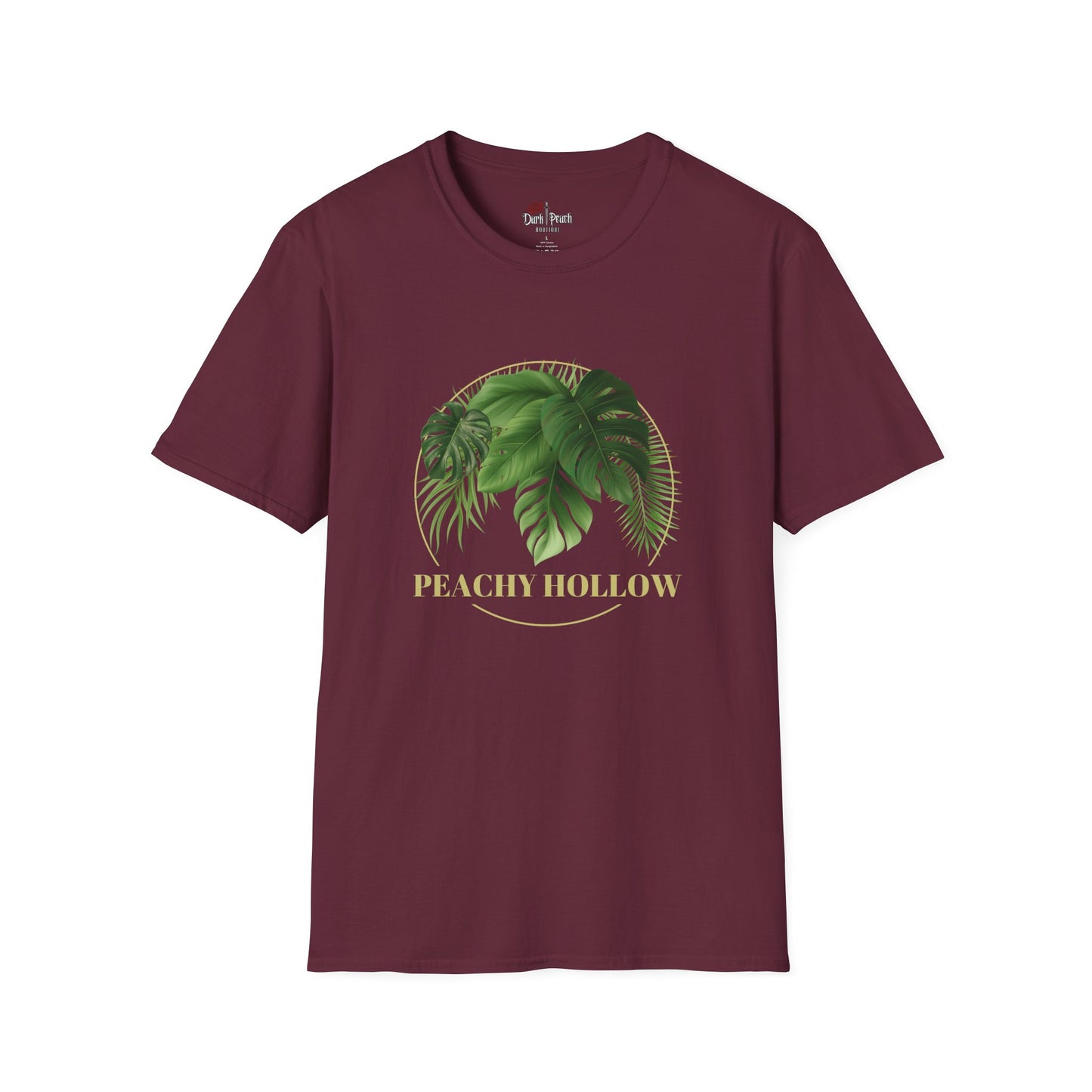 Peachy Hollow Skin Merch, Original Logo - Unisex Tee