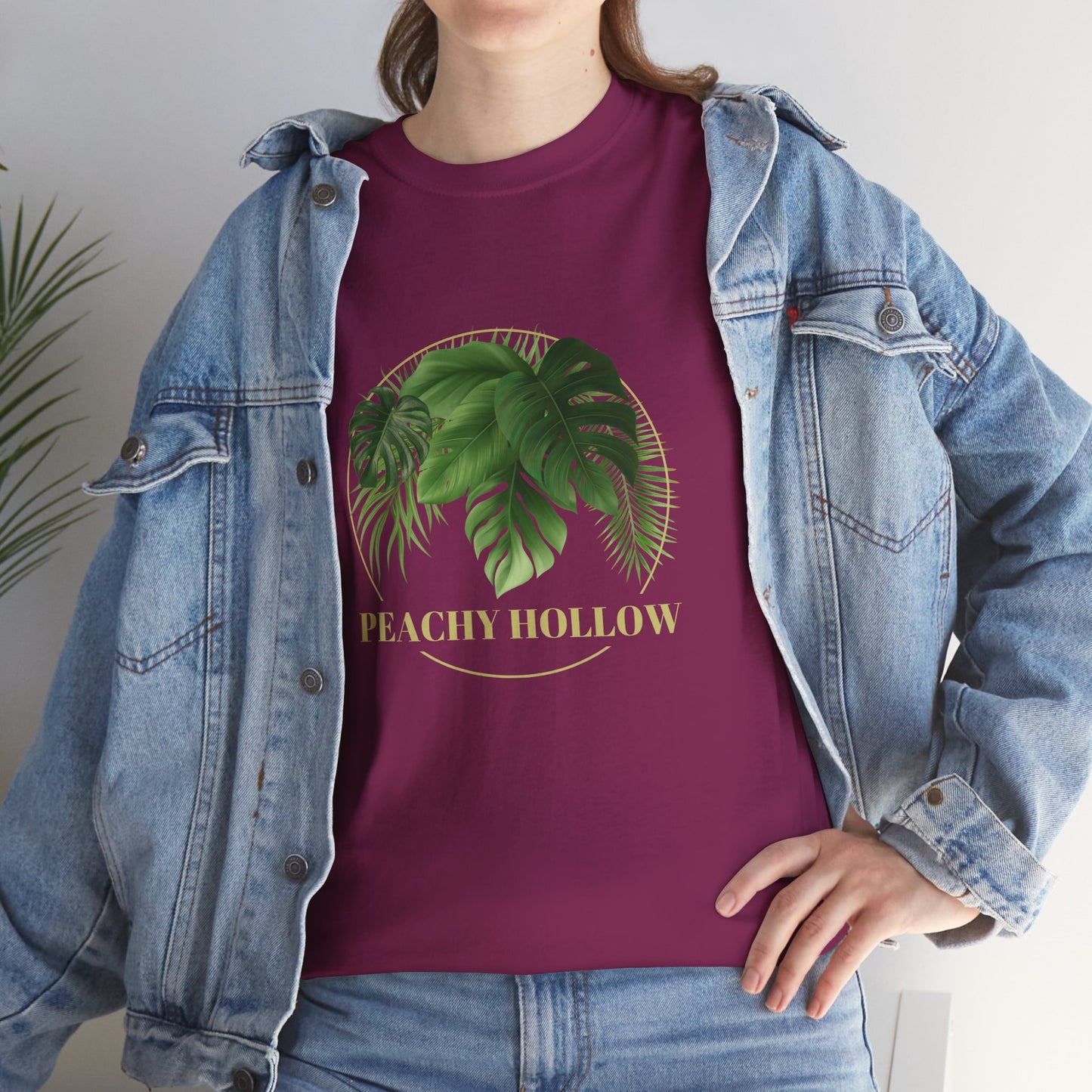 Peachy Hollow Skin Merch, Original Logo - Unisex Tee