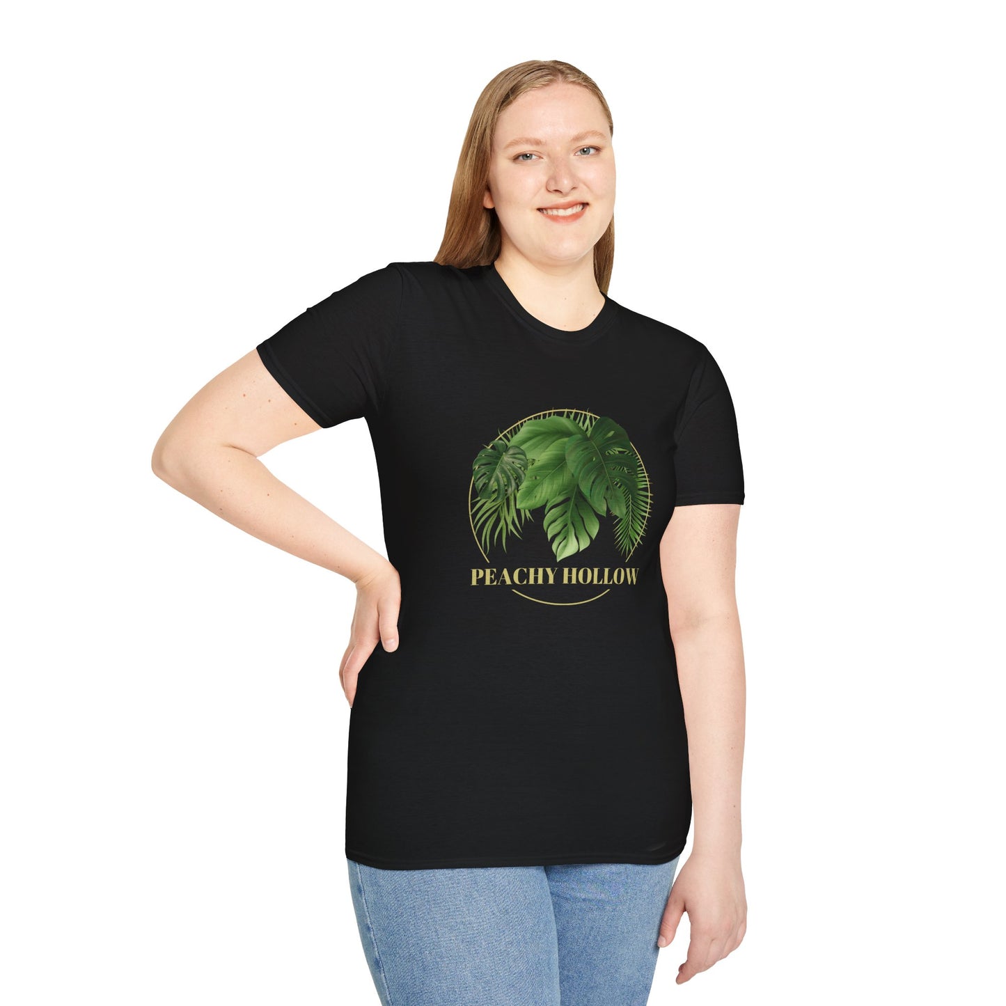 Peachy Hollow Skin Merch, Original Logo - Unisex Tee