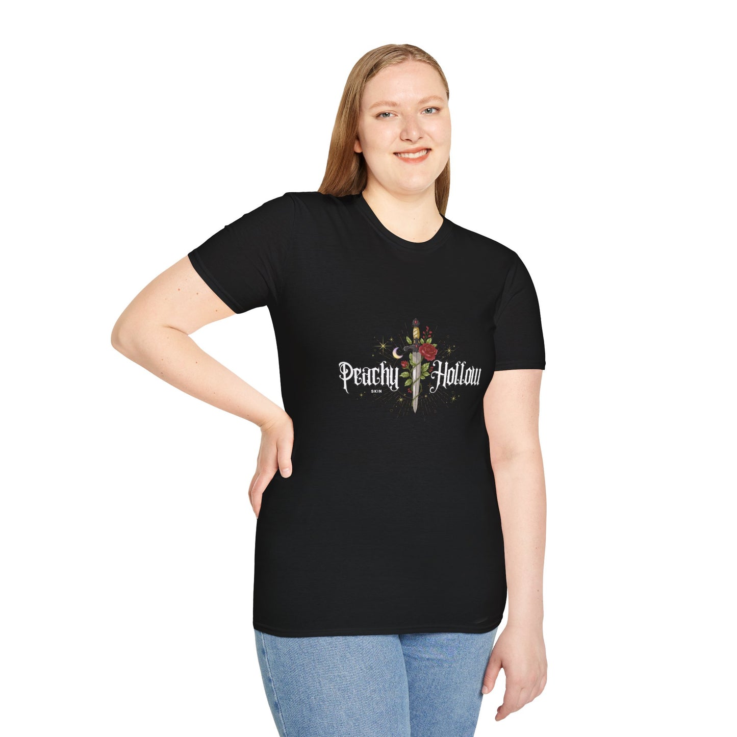 Peachy Hollow Skin Merch, Brand Logo - Unisex Tee