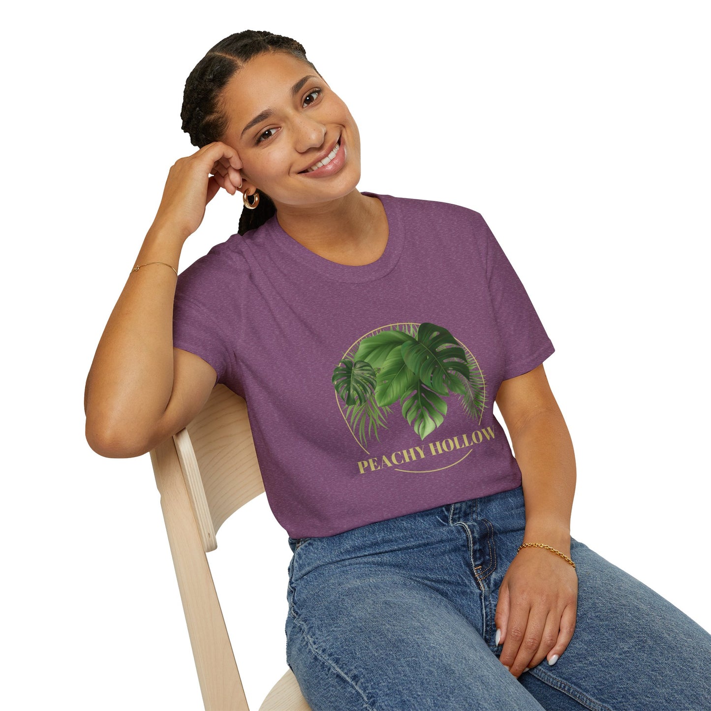 Peachy Hollow Skin Merch, Original Logo - Unisex Tee