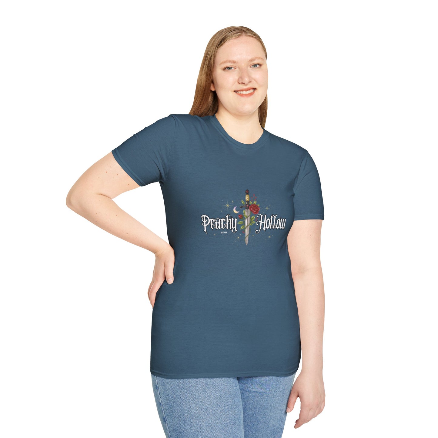 Peachy Hollow Skin Merch, Brand Logo - Unisex Tee