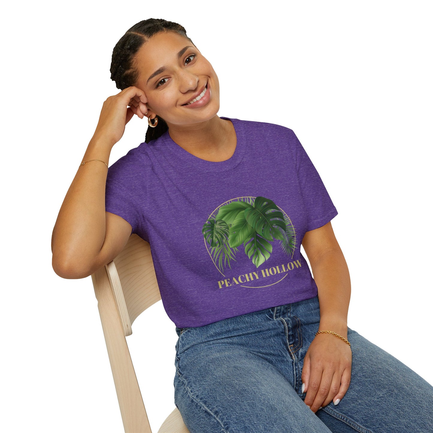 Peachy Hollow Skin Merch, Original Logo - Unisex Tee