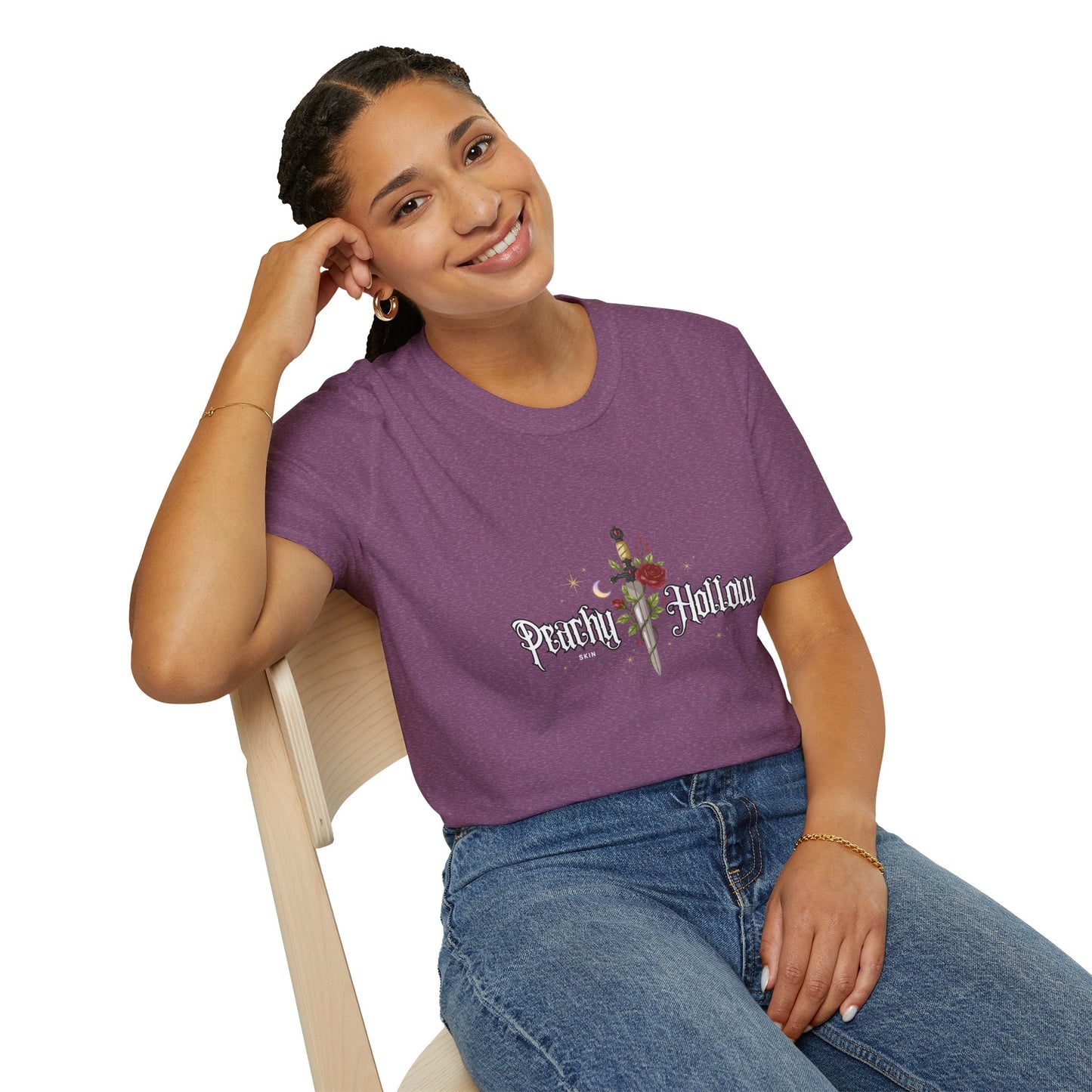 Peachy Hollow Skin Merch, Brand Logo - Unisex Tee