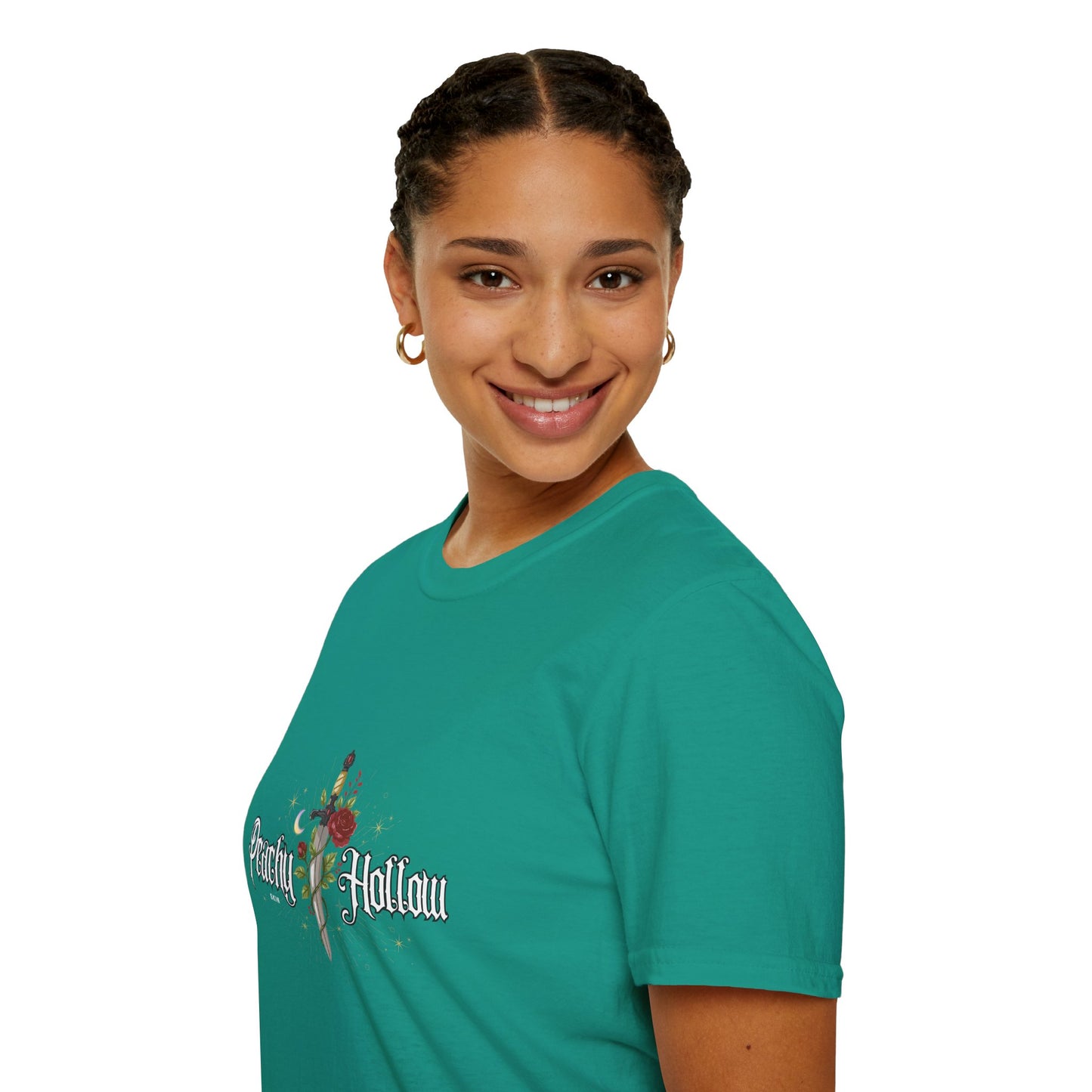 Peachy Hollow Skin Merch, Brand Logo - Unisex Tee