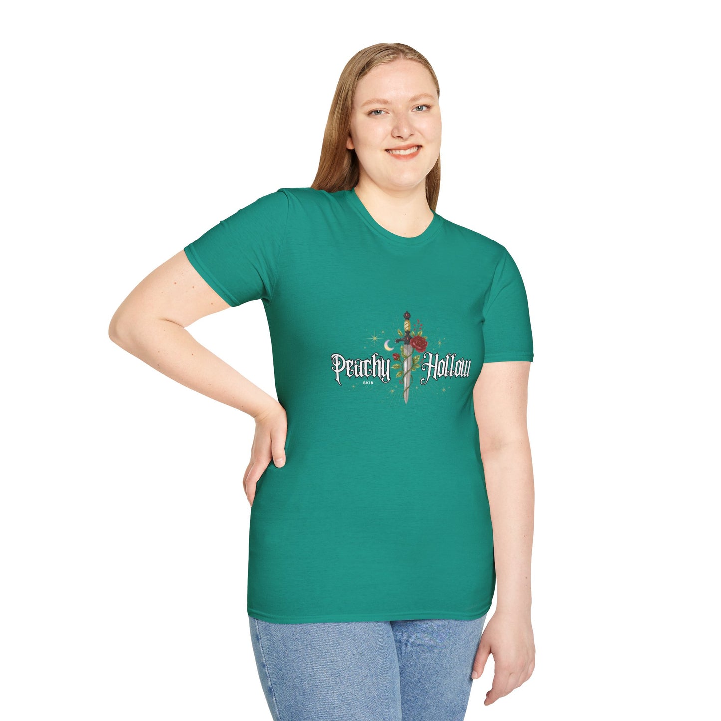 Peachy Hollow Skin Merch, Brand Logo - Unisex Tee