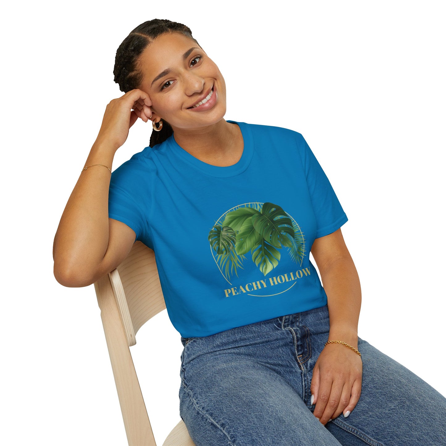 Peachy Hollow Skin Merch, Original Logo - Unisex Tee
