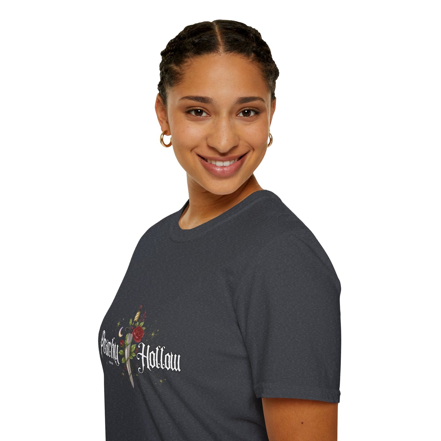 Peachy Hollow Skin Merch, Brand Logo - Unisex Tee