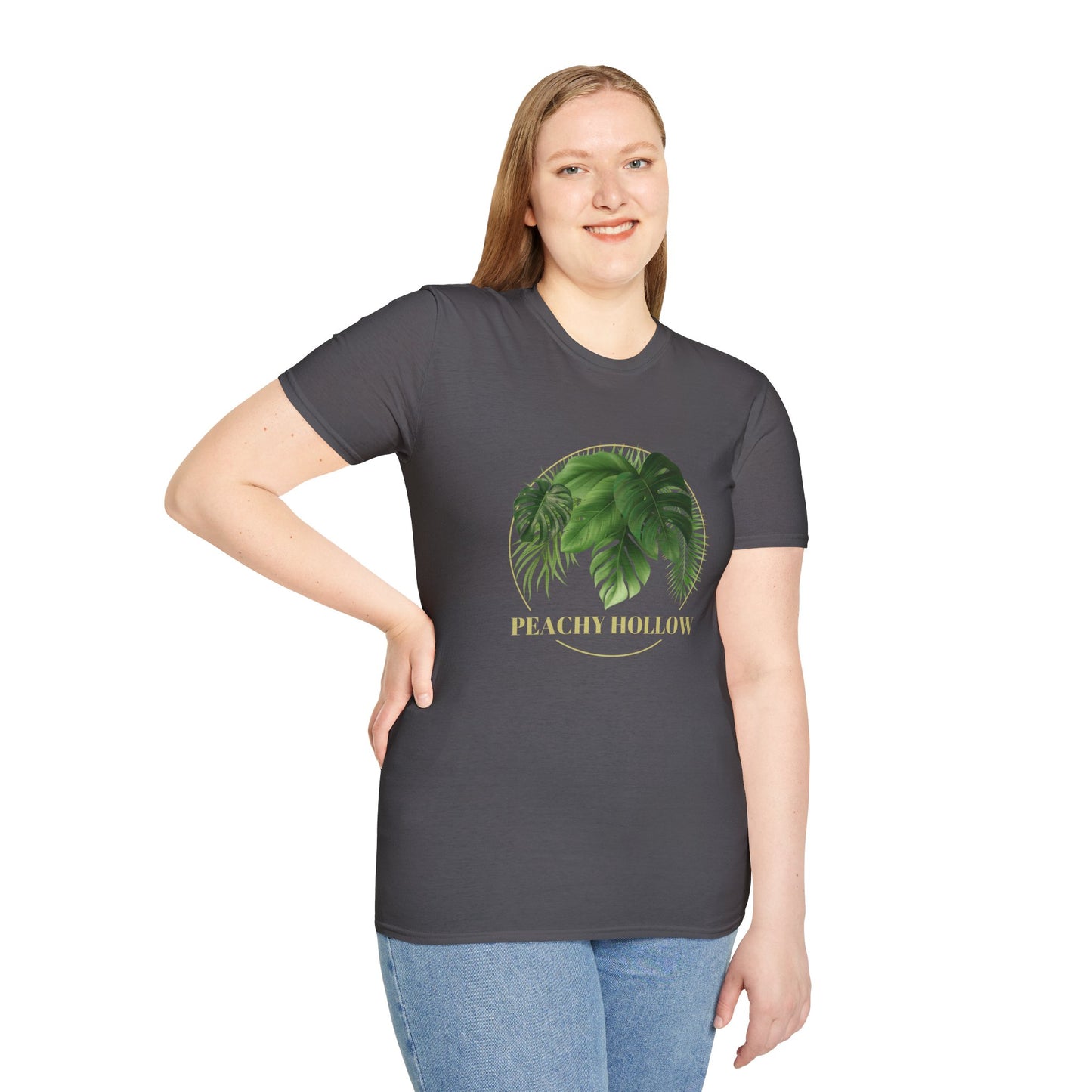 Peachy Hollow Skin Merch, Original Logo - Unisex Tee