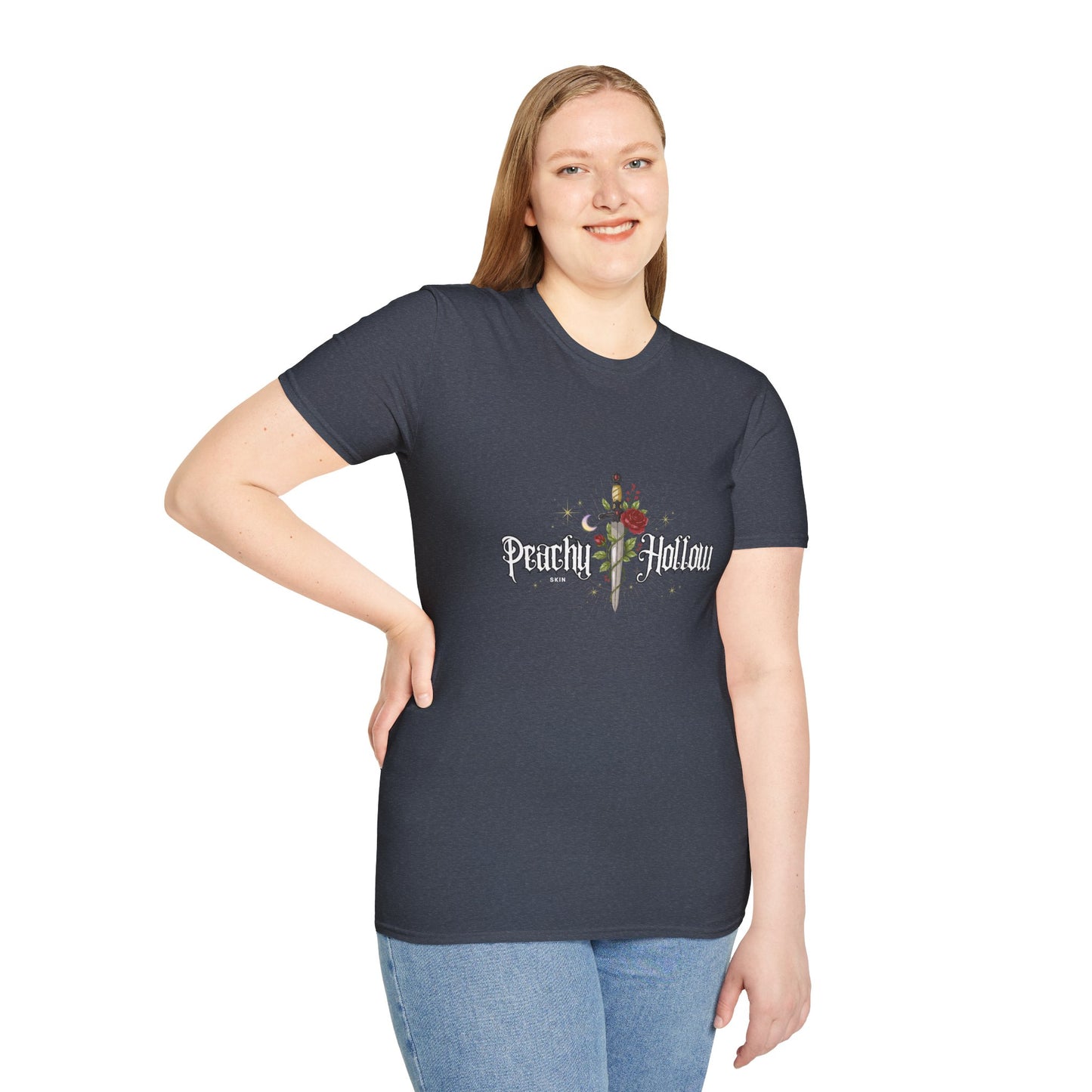 Peachy Hollow Skin Merch, Brand Logo - Unisex Tee