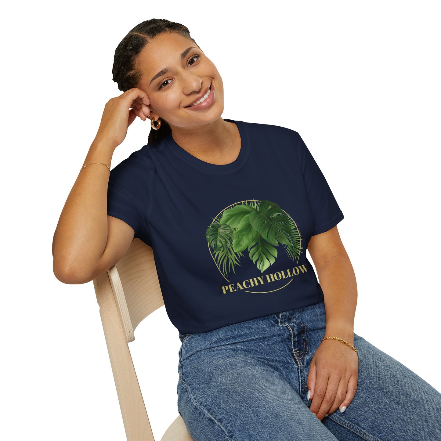 Peachy Hollow Skin Merch, Original Logo - Unisex Tee