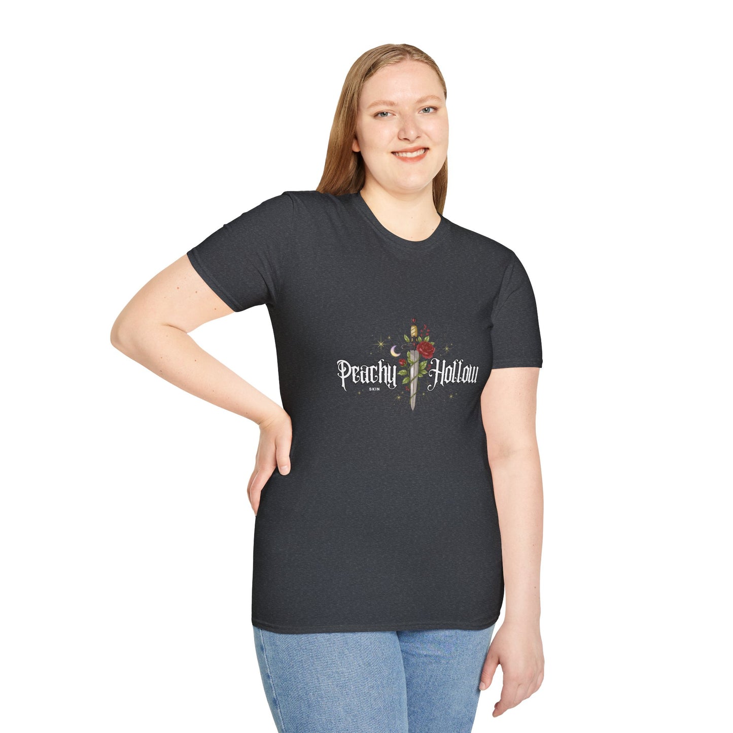 Peachy Hollow Skin Merch, Brand Logo - Unisex Tee