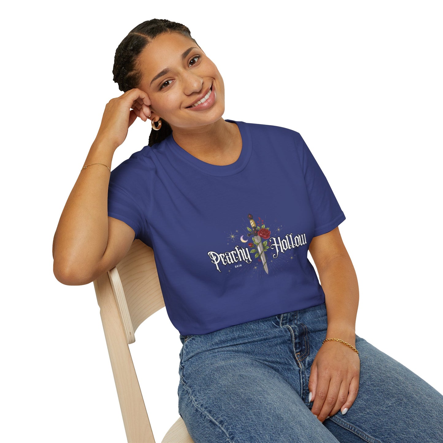 Peachy Hollow Skin Merch, Brand Logo - Unisex Tee