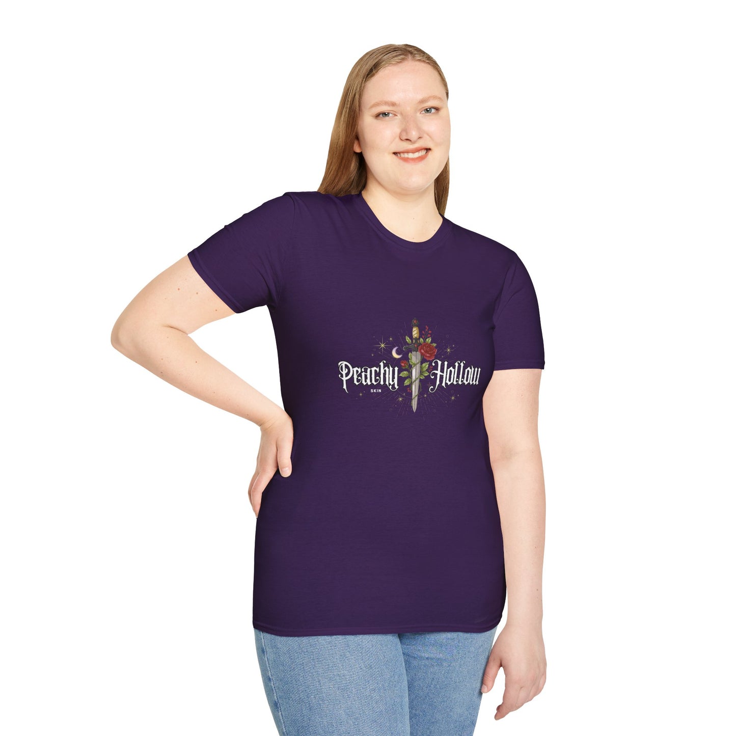 Peachy Hollow Skin Merch, Brand Logo - Unisex Tee