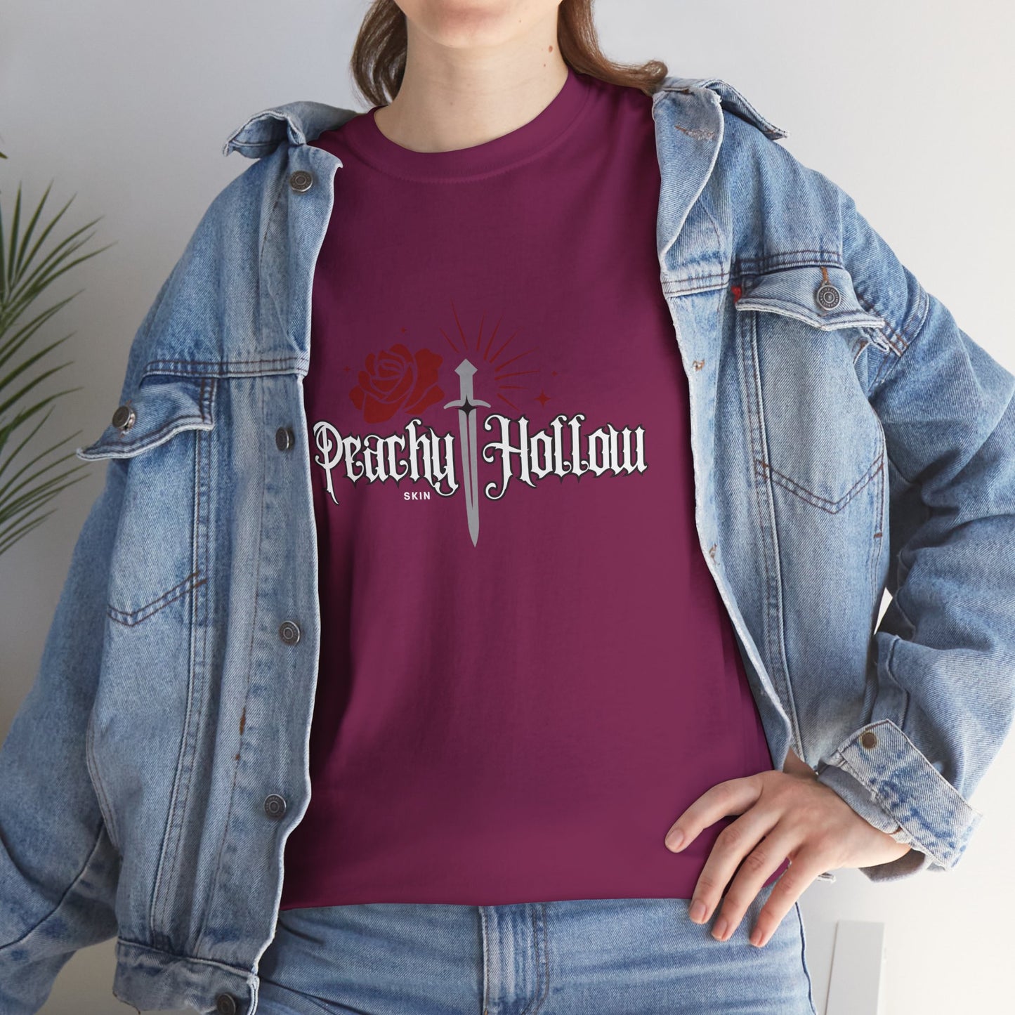 Peachy Hollow Skin Merch, Brand Logo - Unisex Tee