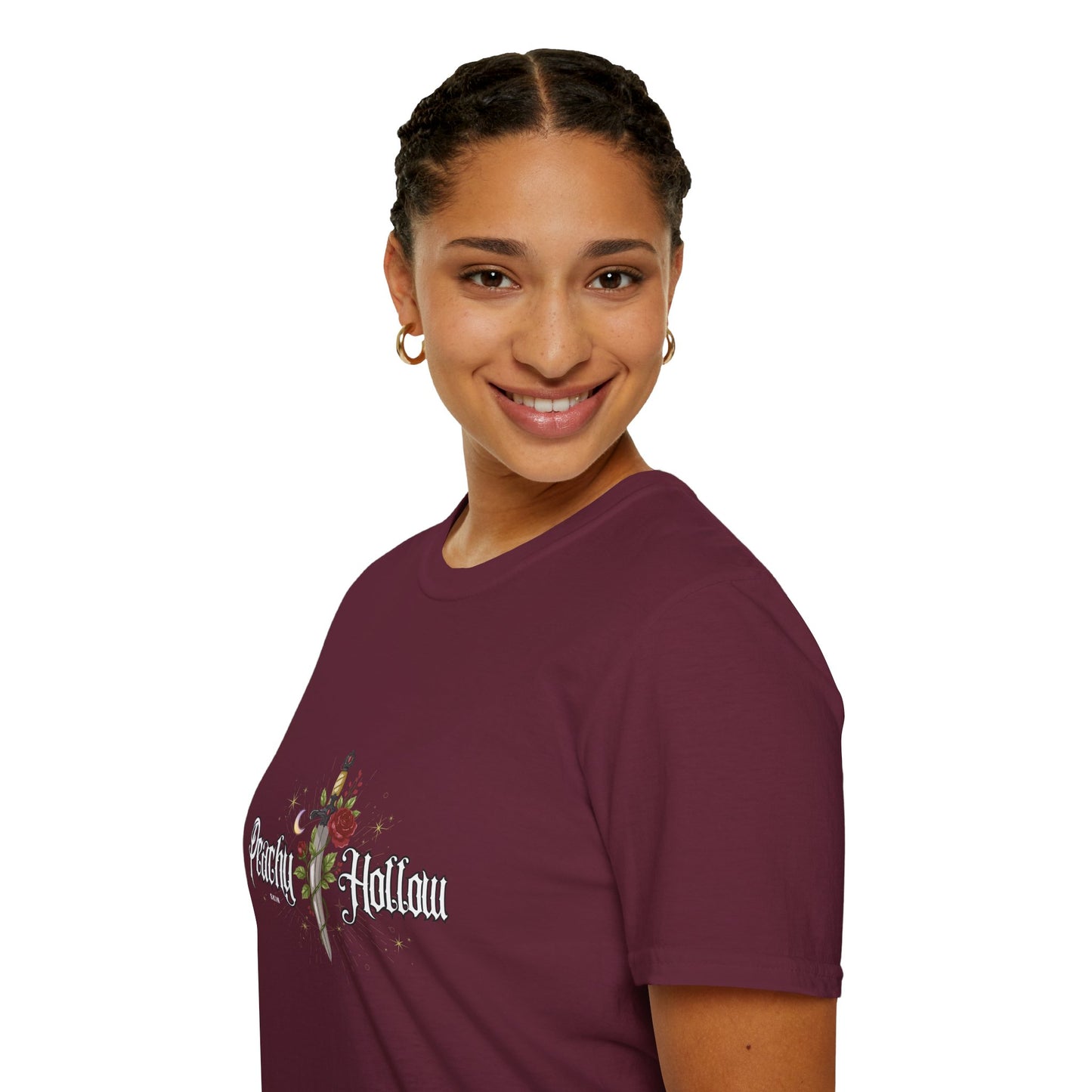 Peachy Hollow Skin Merch, Brand Logo - Unisex Tee