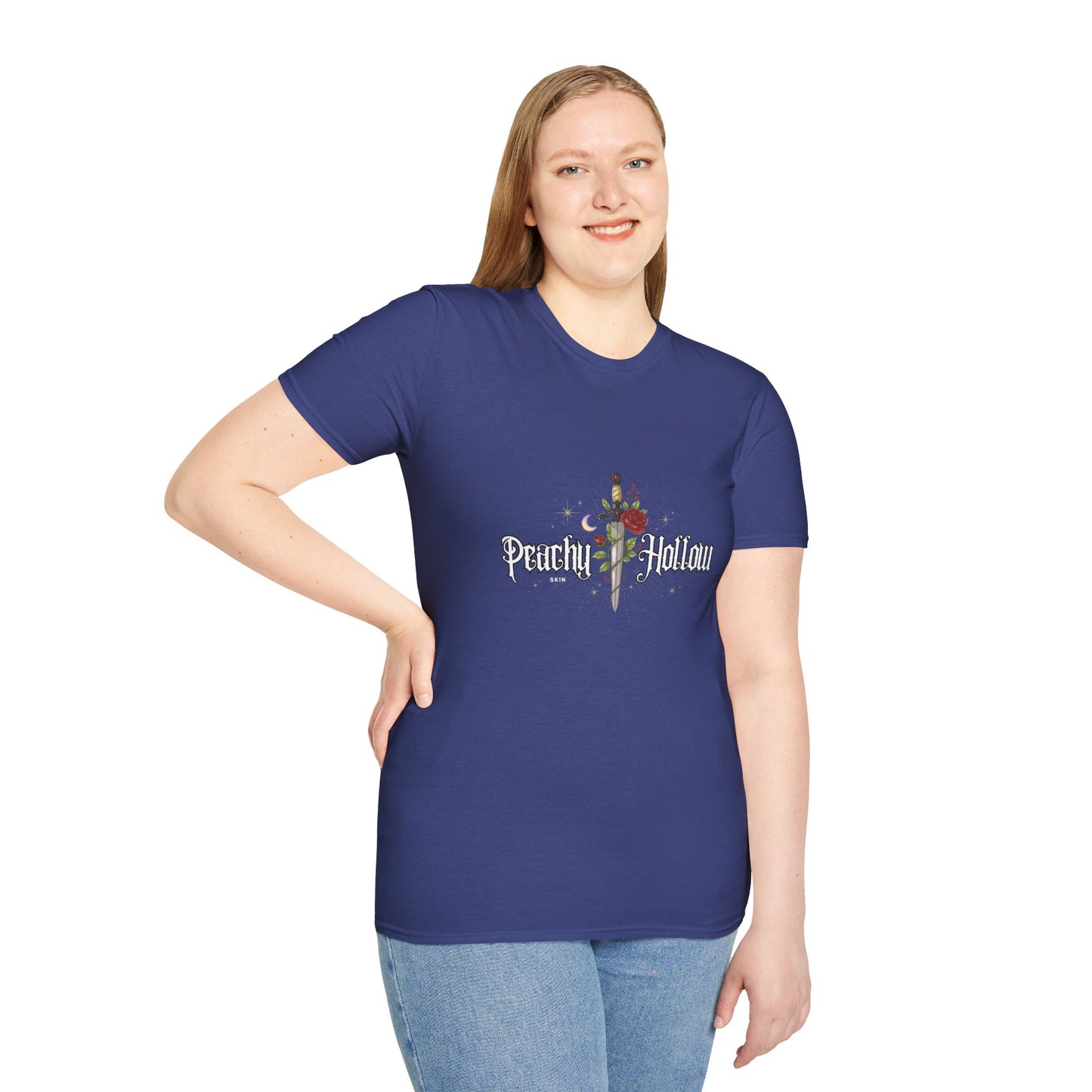 Peachy Hollow Skin Merch, Brand Logo - Unisex Tee