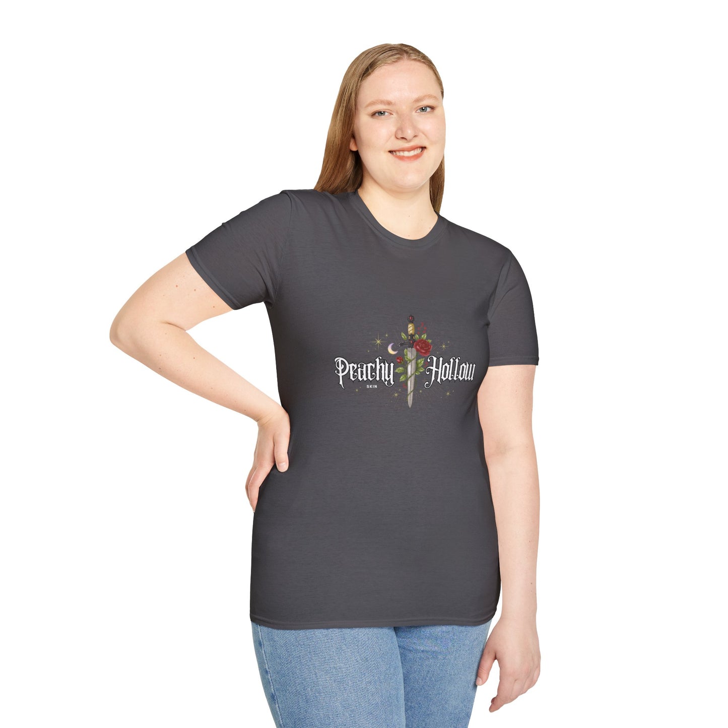 Peachy Hollow Skin Merch, Brand Logo - Unisex Tee