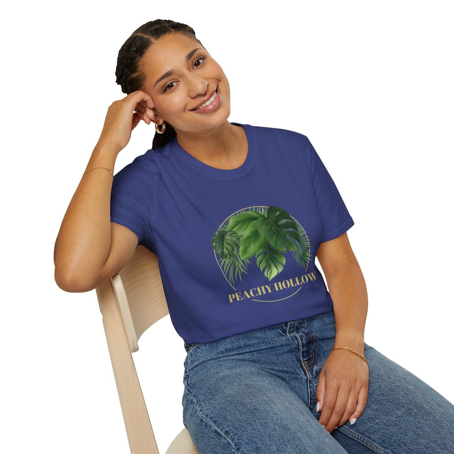 Peachy Hollow Skin Merch, Original Logo - Unisex Tee