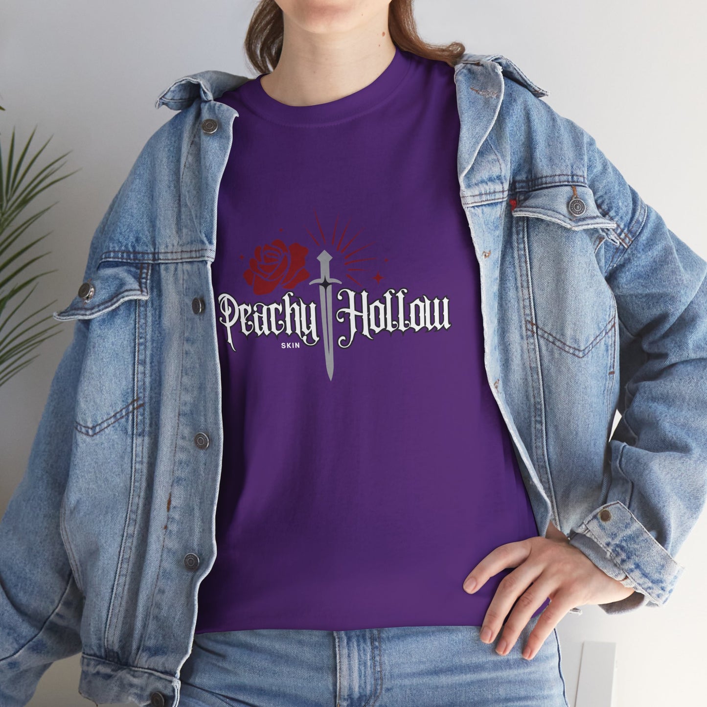 Peachy Hollow Skin Merch, Brand Logo - Unisex Tee