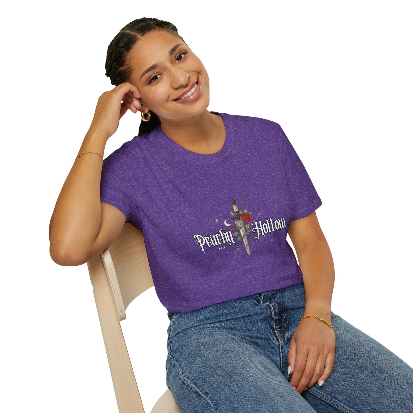 Peachy Hollow Skin Merch, Brand Logo - Unisex Tee