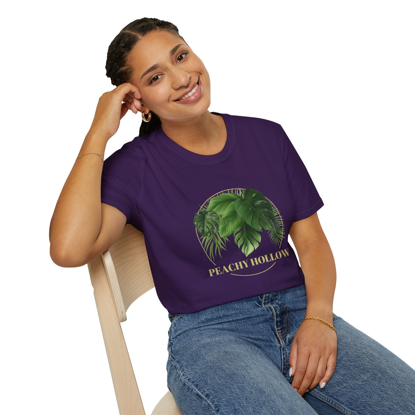 Peachy Hollow Skin Merch, Original Logo - Unisex Tee