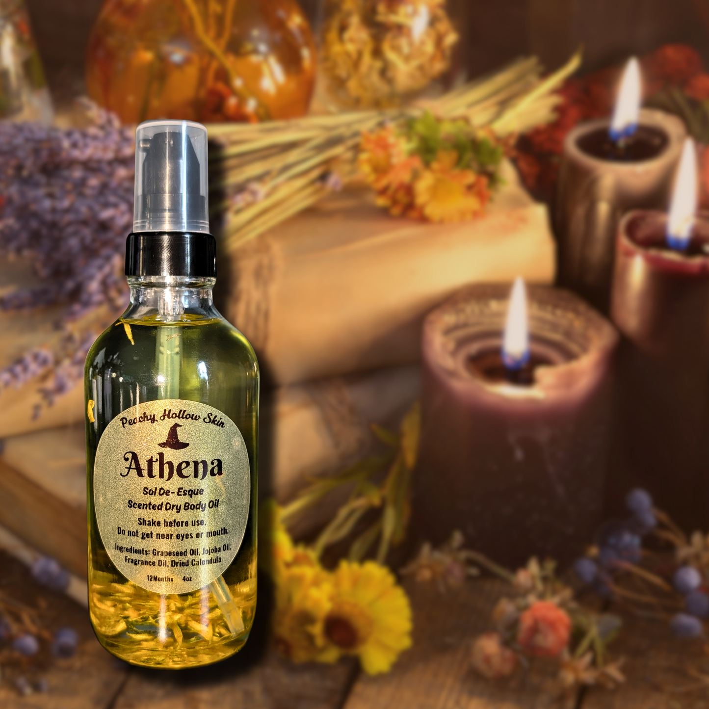 Goddess Scented Dry Body Oils & Roll-On Oils