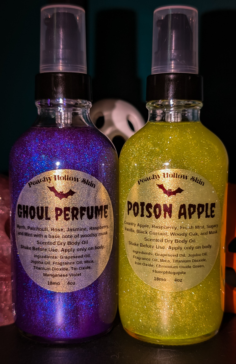 Spooky Season Dry Body Oils