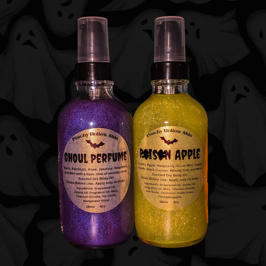 Spooky Season Dry Body Oils