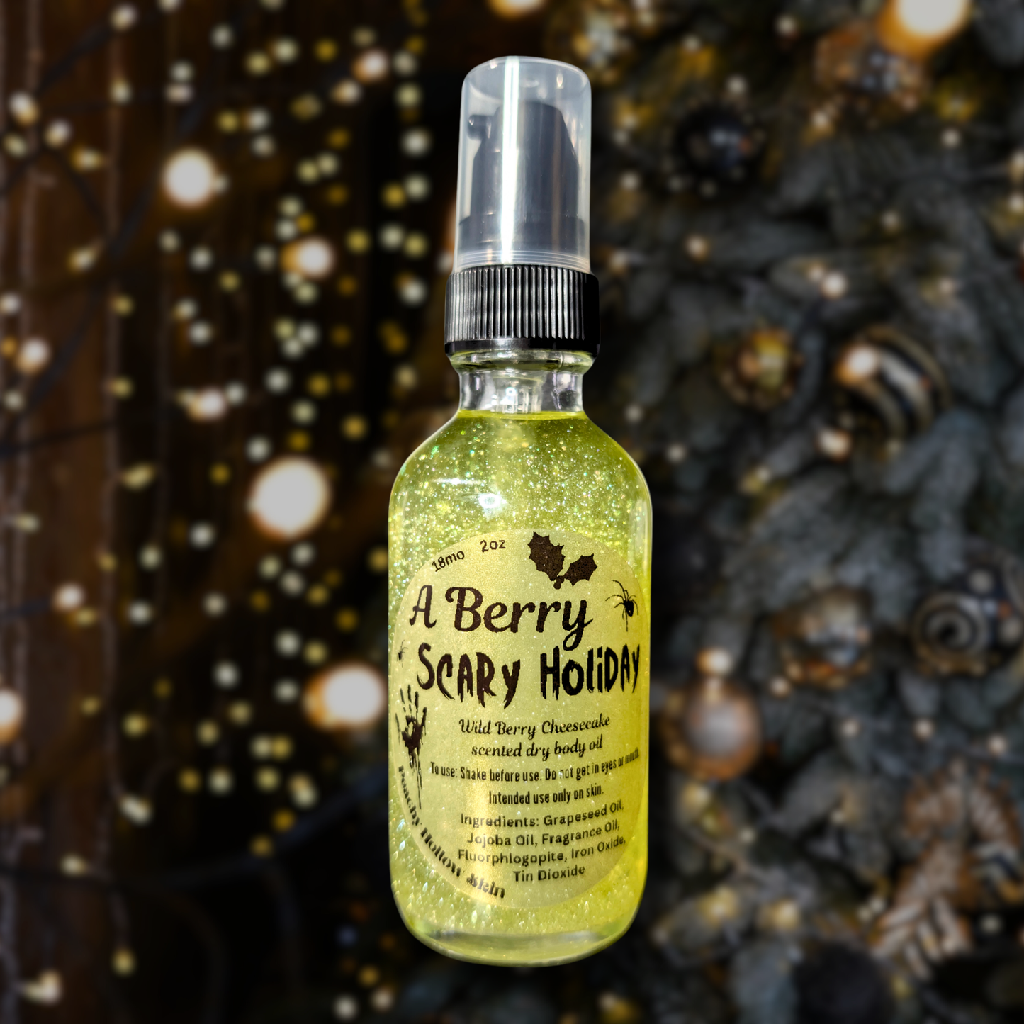 The Fright Before Christmas - Mini Holiday Dry Body Oils