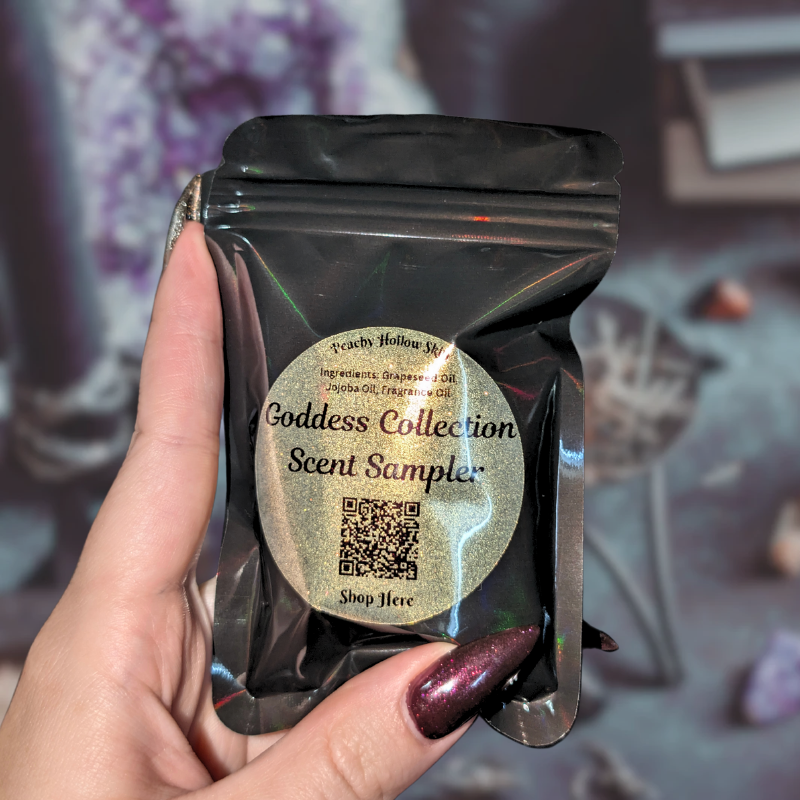 Goddess Collection Scent Sampler - 11 Goddess Inspired Dry Body Oil Scent Samples