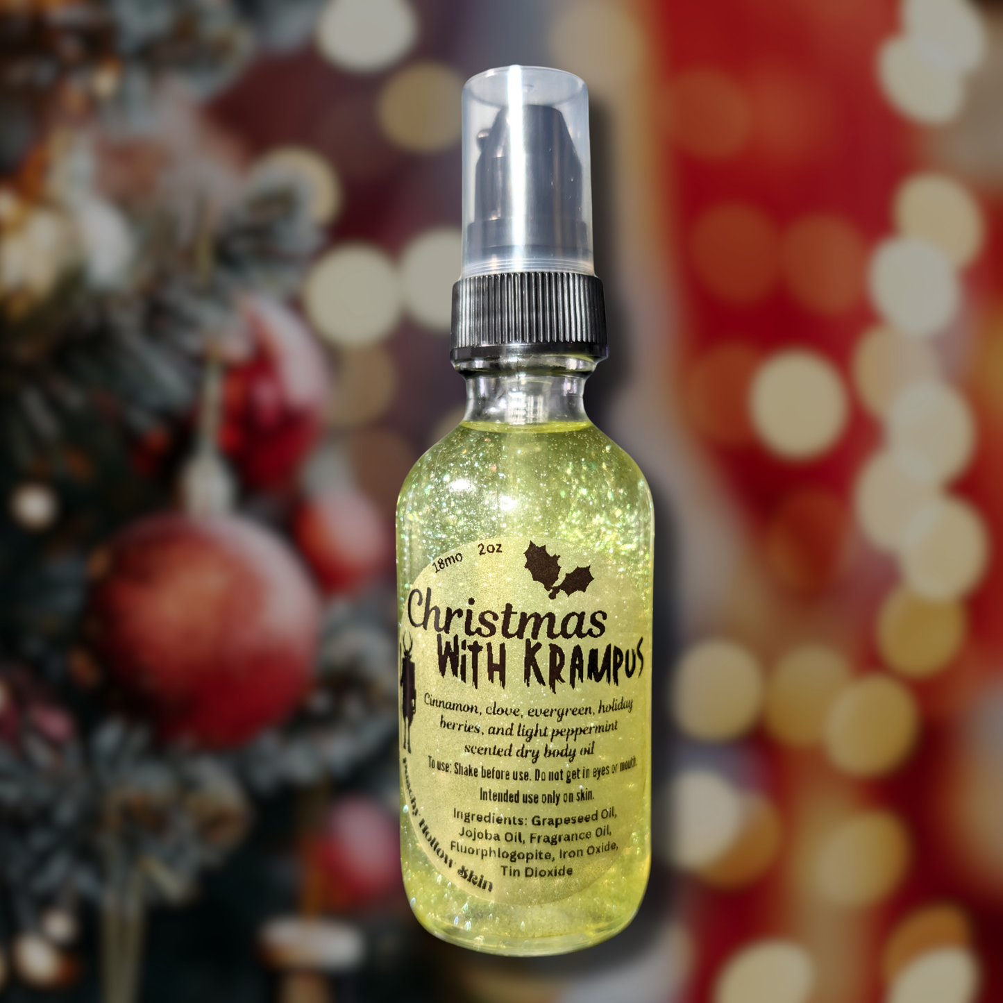 The Fright Before Christmas - Mini Holiday Dry Body Oils