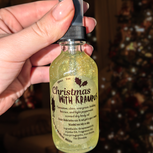 The Fright Before Christmas - Mini Holiday Dry Body Oils